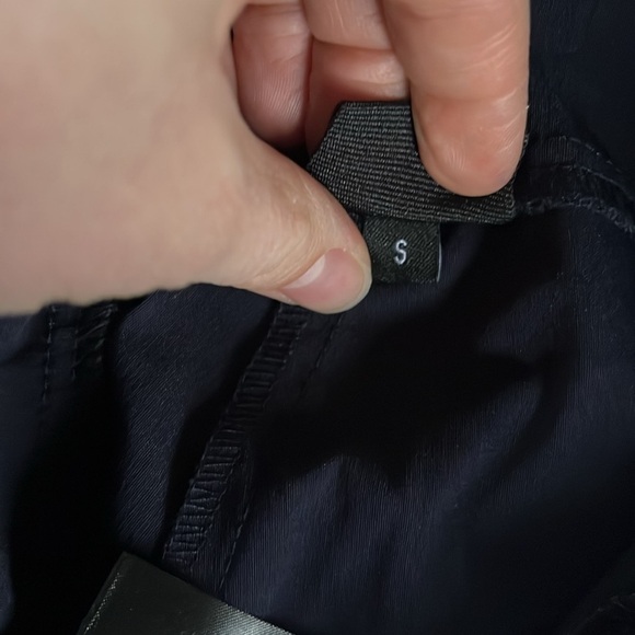 Bitte Kai Rand Navy Blue Fold Over Waist Magic Pant Trouser - Picture 6 of 12